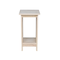 International Concepts Rectangle 24 in Mission Plant Stand, 12 W, 12 L, 24 in H, Wood, Unfinished 3071 - alternate 3